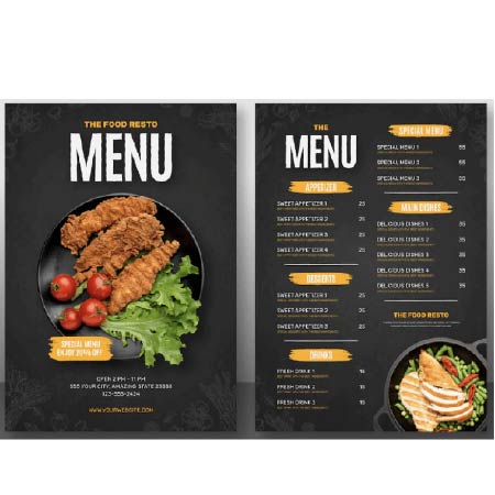 Intrinc Menu In In Menu hấp dẫn - In Dong Phu